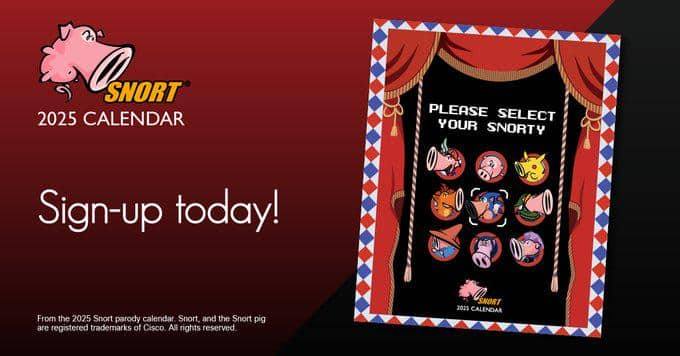 Free 2025 Snort Calendar