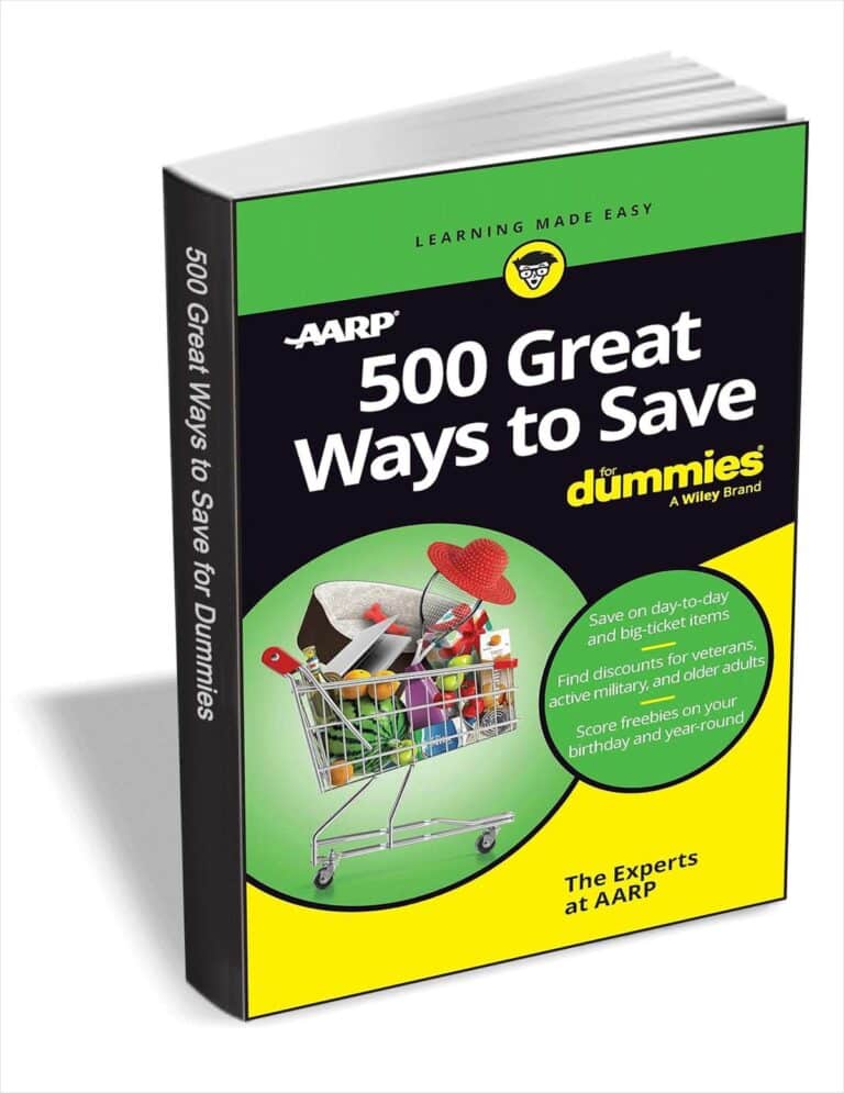 Free 500 Great Ways to Save For Dummies