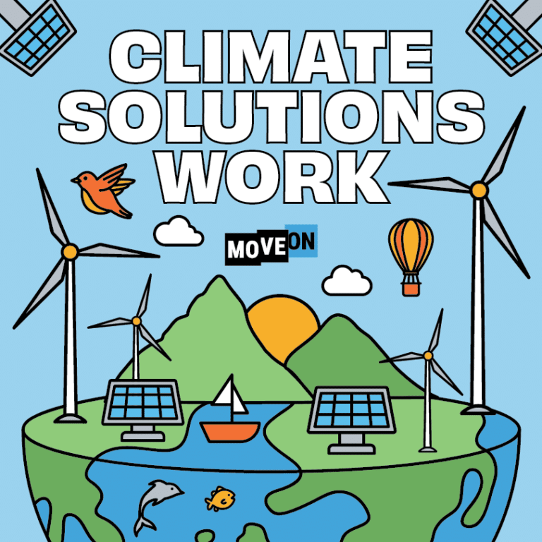 Free Climate Solutions Work Sticker