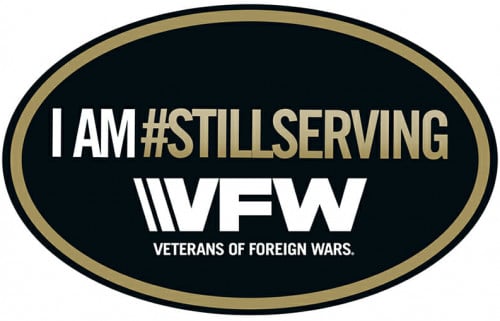 Free Still Serving Decal