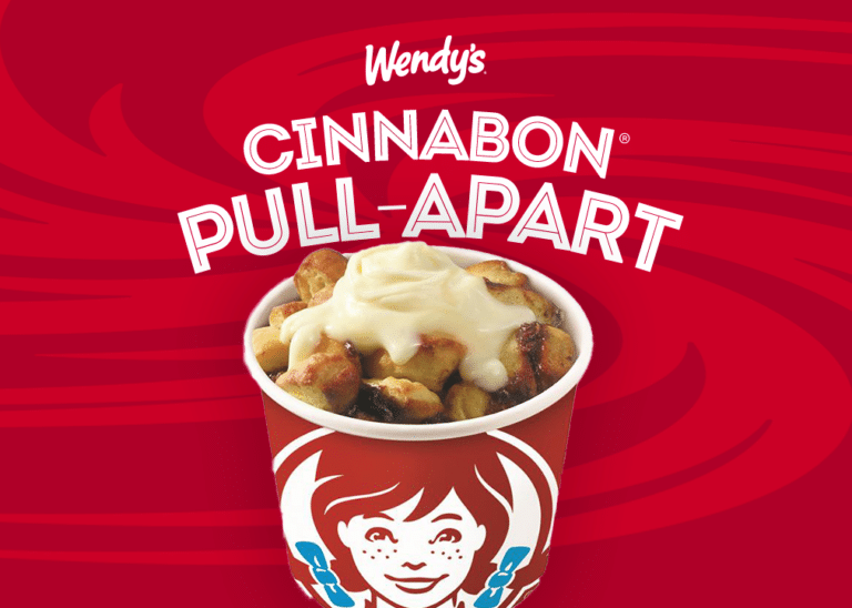 Free Wendy's Cinnabon Pull Apart Breakfast Item