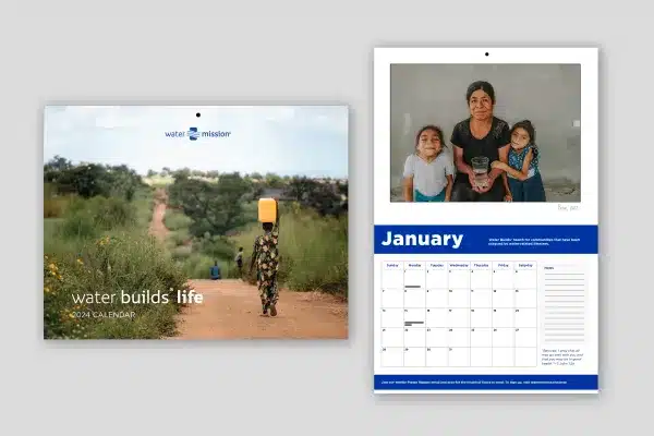 Free 2024 Water Mission Calendar