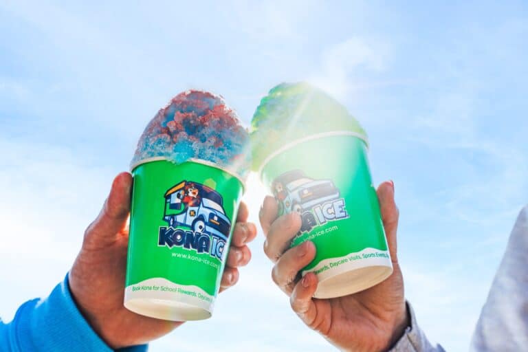 Free Kona Ice Drink