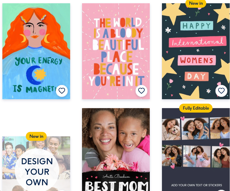 Free Women's Day Card