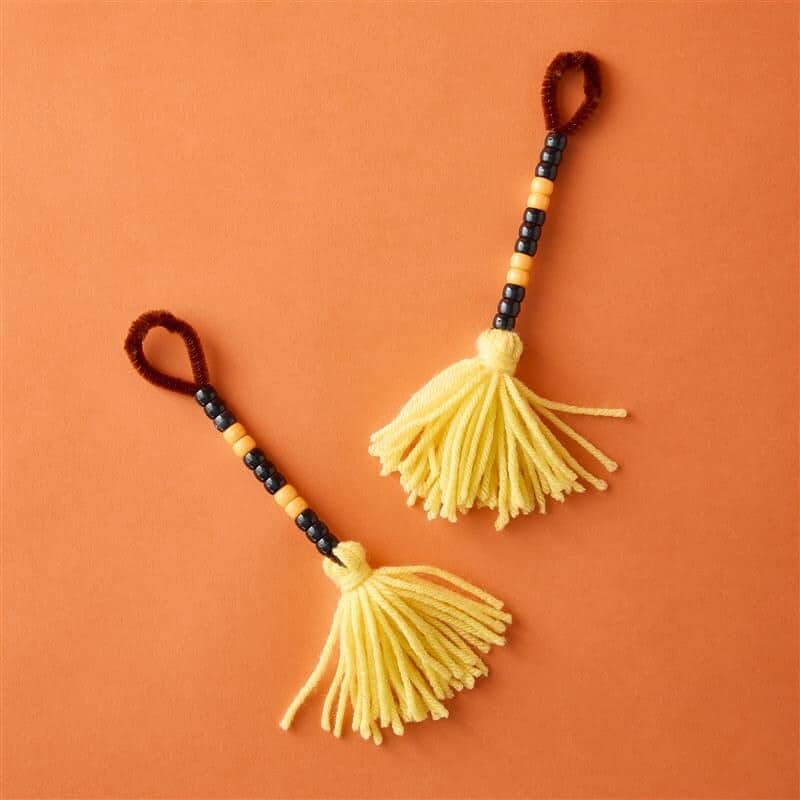 Michaels Sunday Kids Club Craft for Beaded Broomsticks