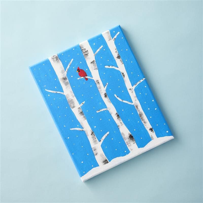 Free Michaels Make Break Winter Painting Event