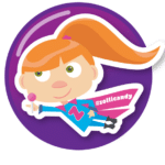 Free Zuper Girl Sticker