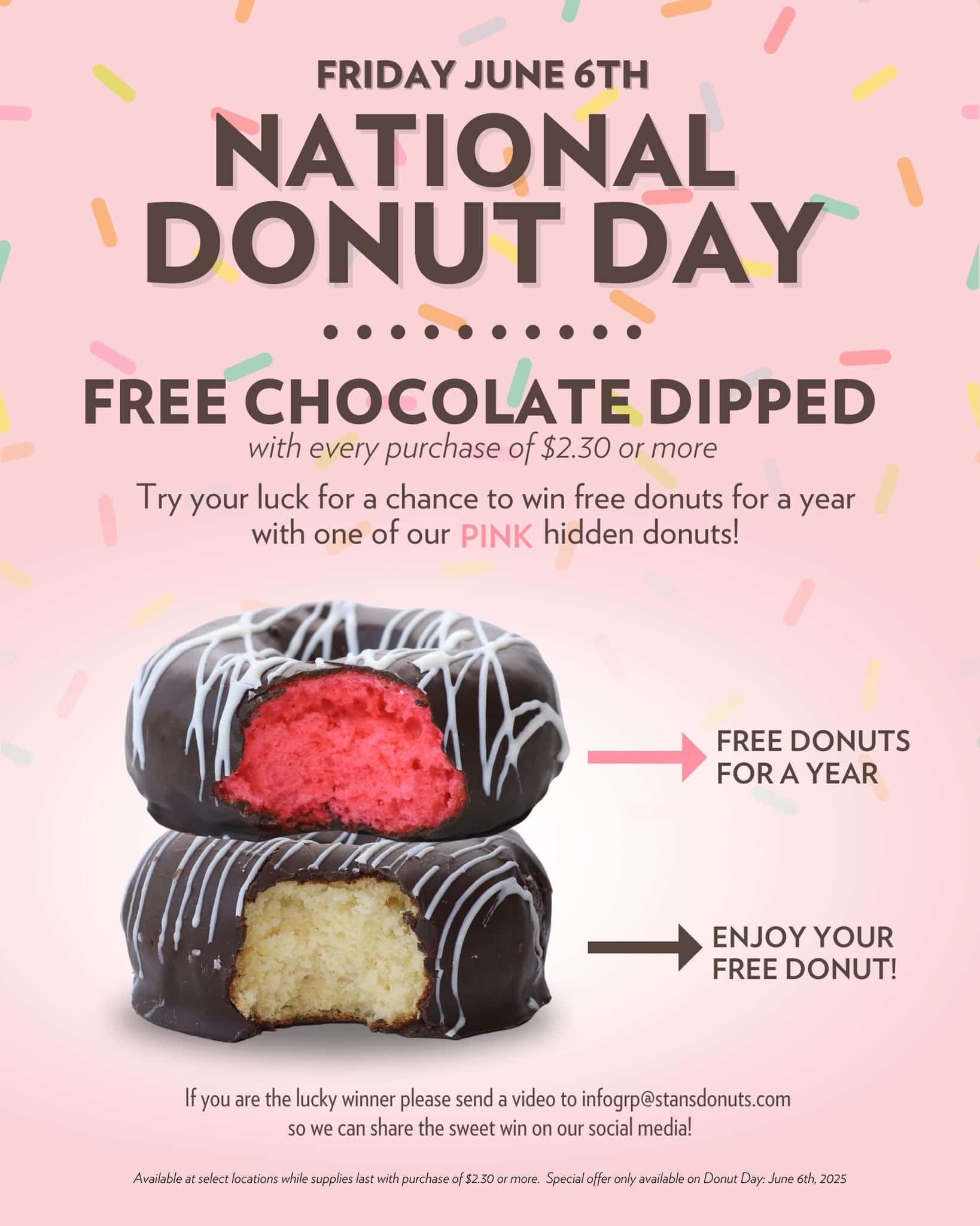 Stan's National Donut Day