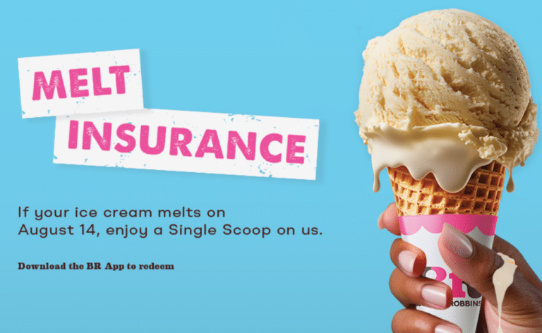 Free Baskin-Robbins Ice Cream August 2024