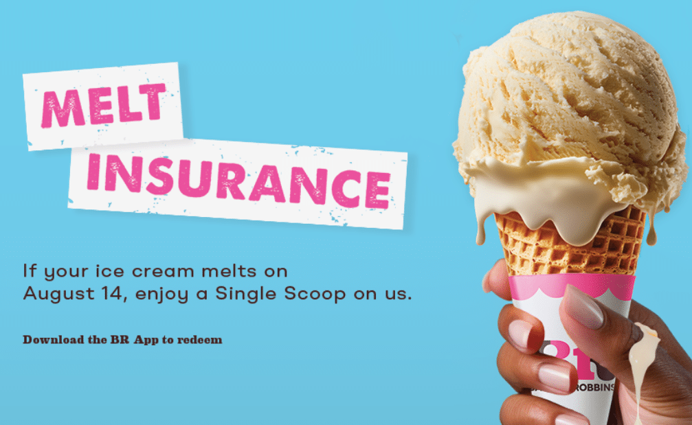 Free Baskin-Robbins Ice Cream August 2024