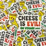 Free Cheese is Evil Sticker