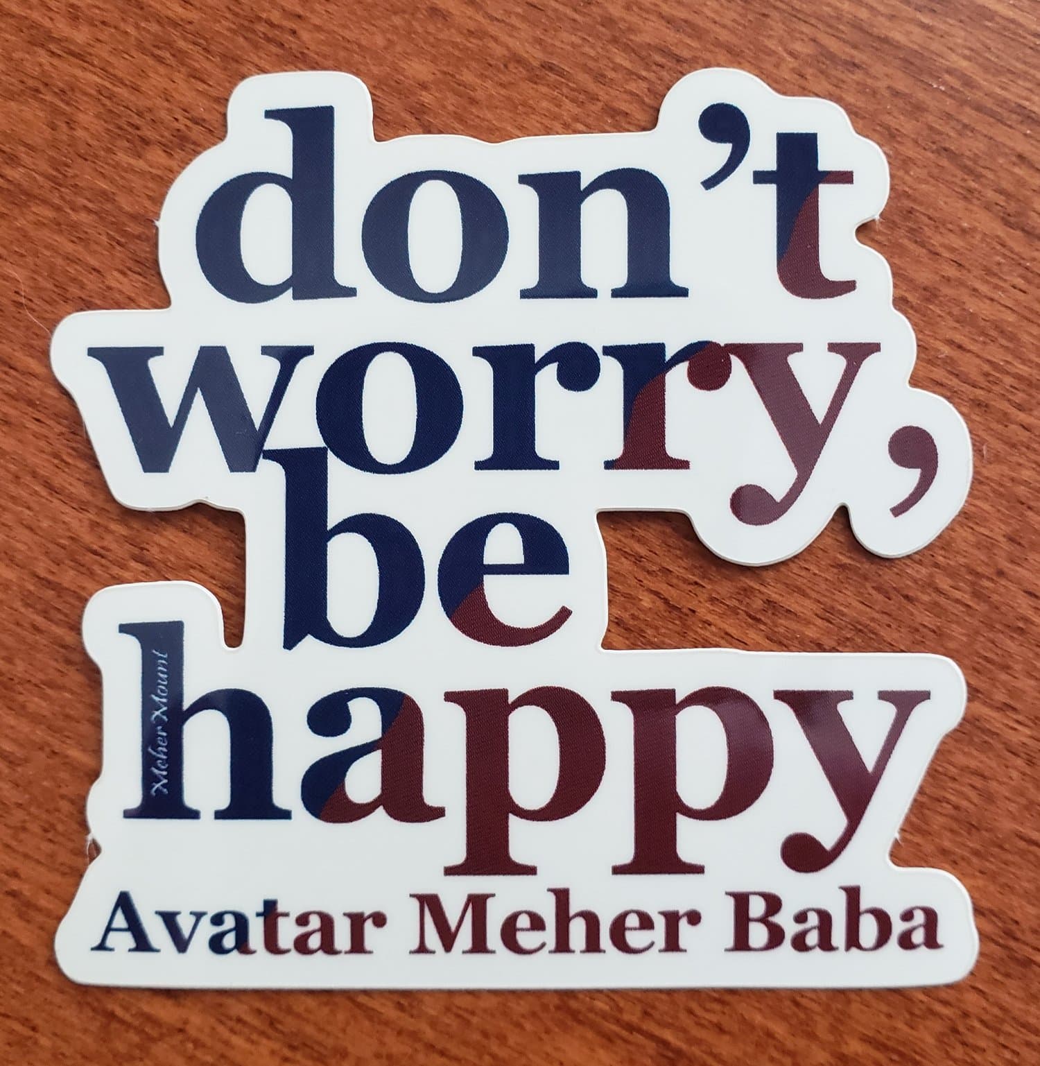 Free Dont Worry Be Happy Sticker