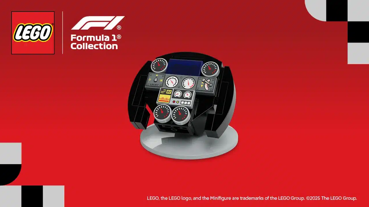 Free LEGO Formula 1 Steering Wheel Event