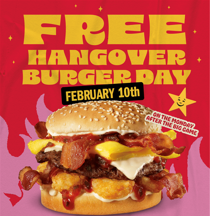 Free Hangover Burger
