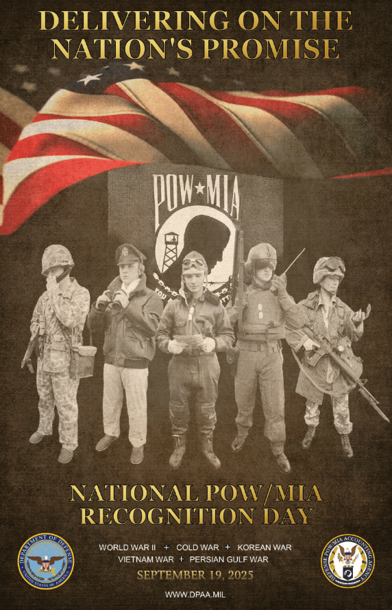 Free 2025 POW MIA Recognition Day Poster