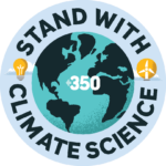 Free Stand with Climate Science Sticker