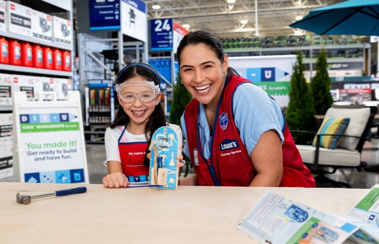 Free Lowe's Kids Door Knocker