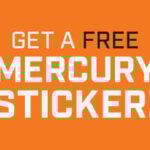 Free Mercury Marine Sticker