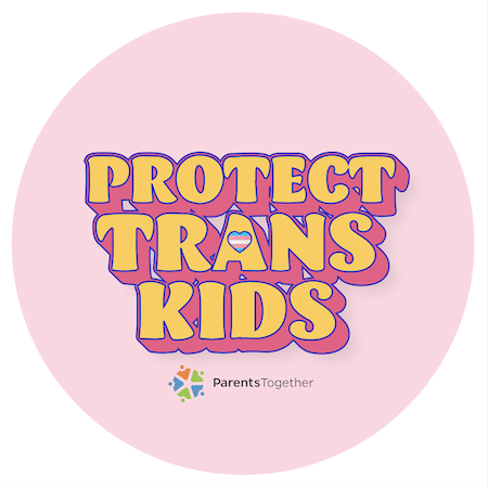 Protect Trans Kids sticker