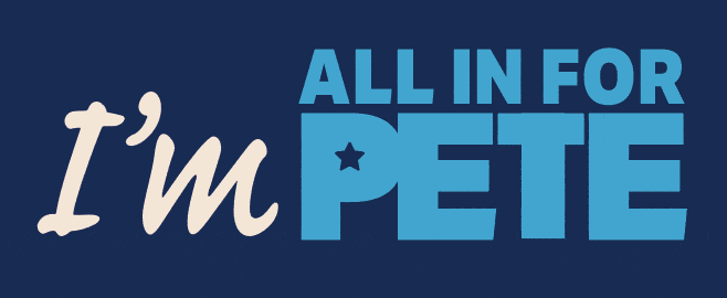 Free All In For Pete Sticker