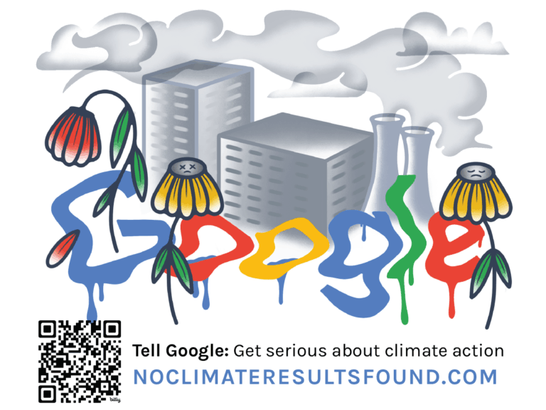 Free Demand Climate Action from Google Now Sticker