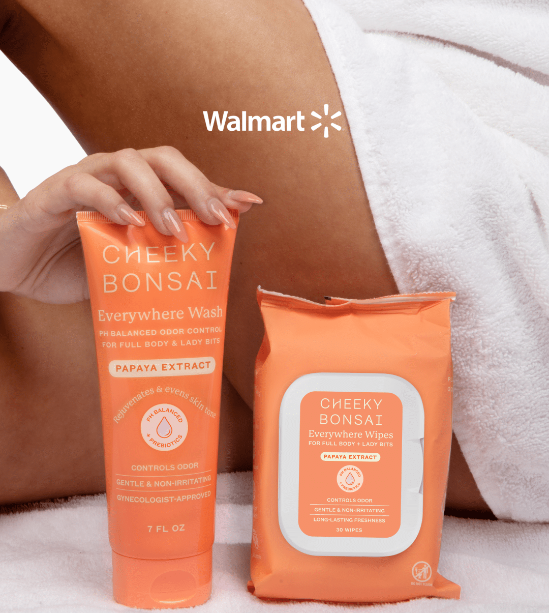 Free Cheeky Bonsai Everywhere Wash or Wipes