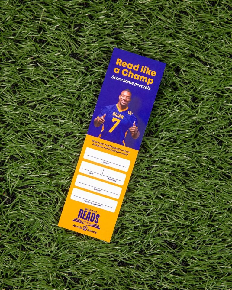 Free Auntie Anne's Bookmark Pretzel