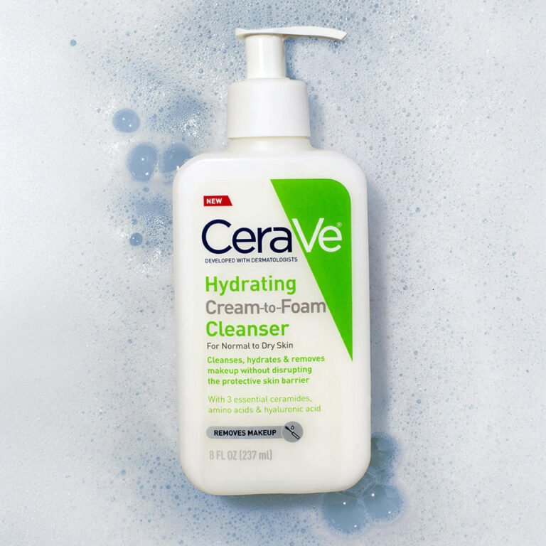 Free CeraVe Hydrating Cream-to-Foam Cleanser
