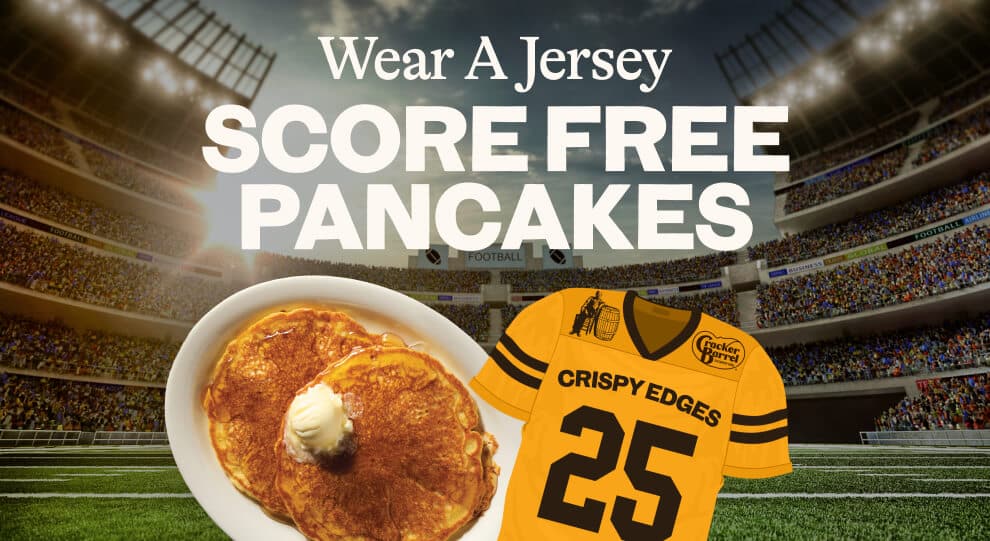 Free Cracker Barrel Pancakes