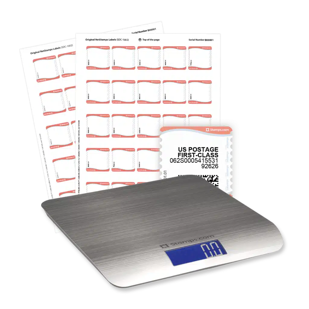 Free Digital Scale & Mailing Supplies from Stamps.com