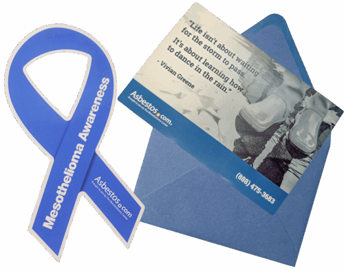 Free Mesothelioma Awareness Magnet