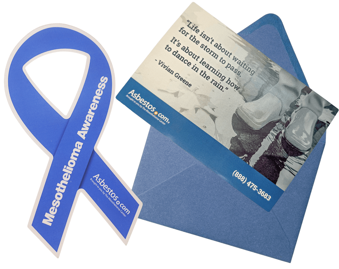 Free Mesothelioma Awareness Magnet