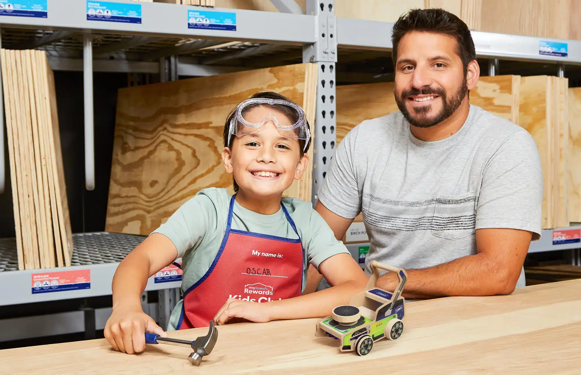 Free Lowe's Kids Workshop - Garden Basket Project