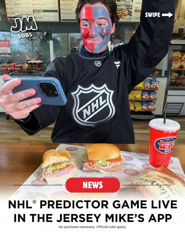 Jersey Mikes NHL Predictor Game
