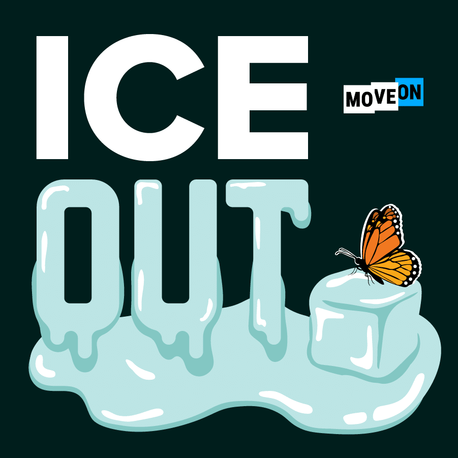 Free Ice Out Sticker from MoveOn