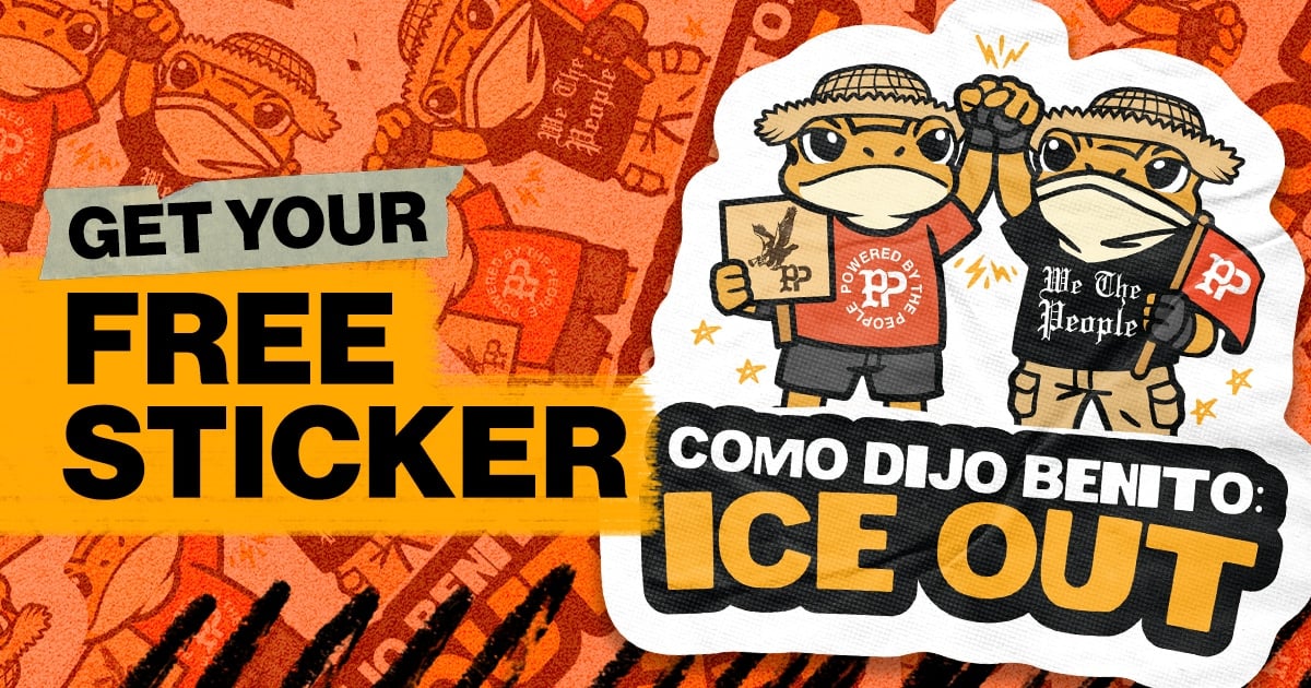 Sticker Como Jodes Free Como Dijo Benito Ice Out Sticker • Hey, It’s Free!