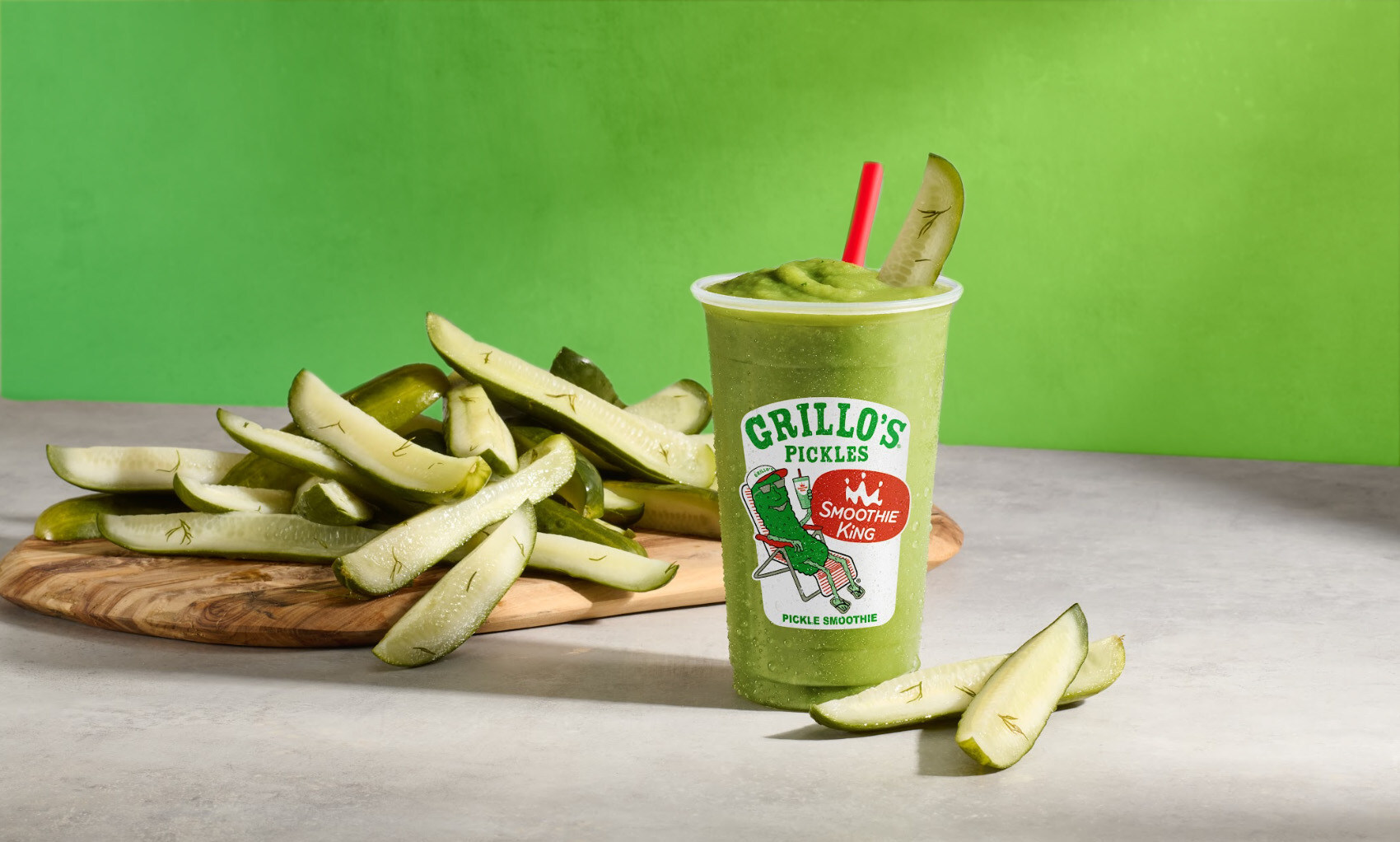 Free Grillo's Pickle Smoothie at Smoothie King