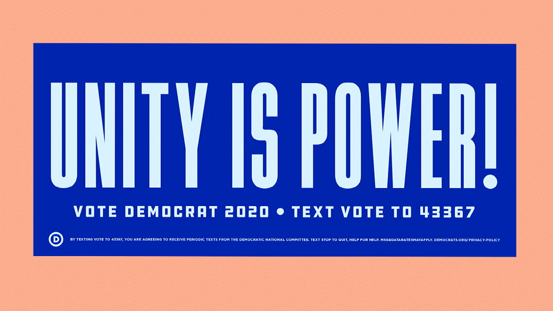 Free Unity is Power Sticker