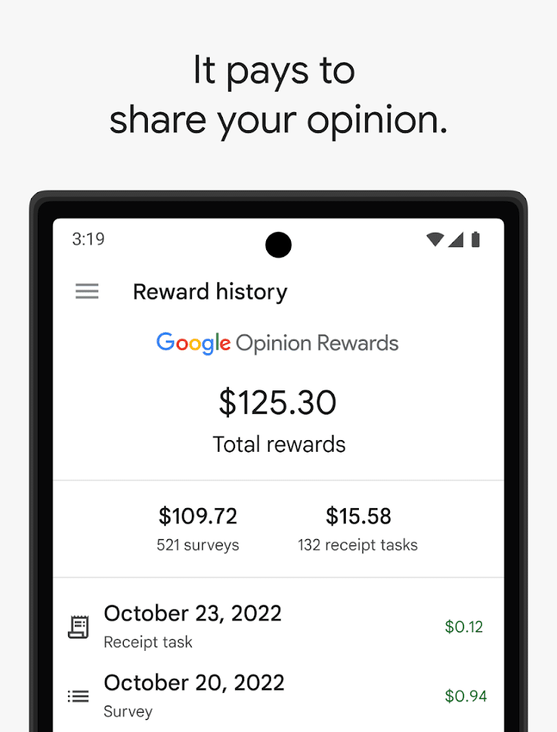 Google Opinion Rewards Free Easy Money