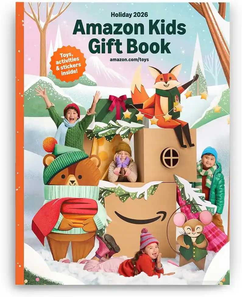 Free Amazon 2026 Holiday Kids Gift Book