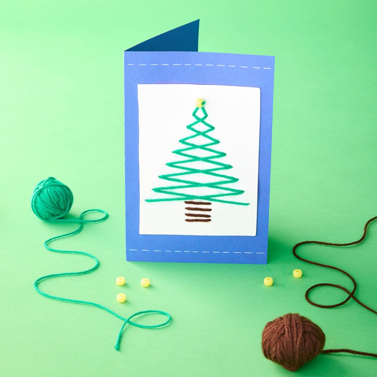 Michael's Free Hand Stitched Card